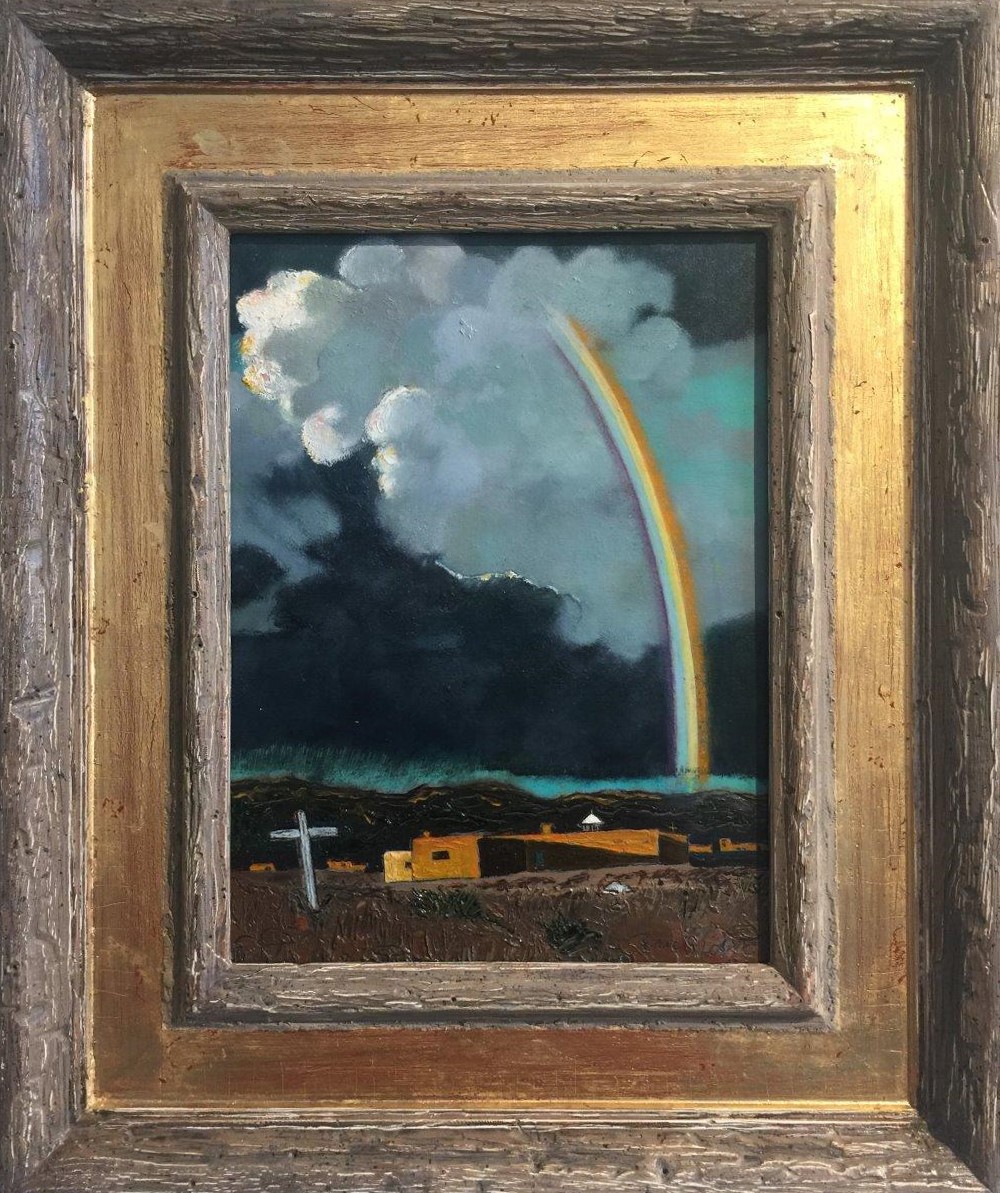 Eric Sloane Painting Title: Taos Morado Rainbow